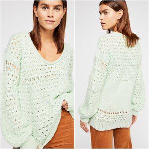 Free People Crashing Waves Pullover Sweater